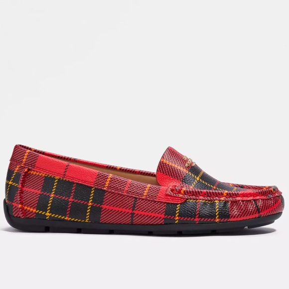 NWT Coach Marley Driver With Plaid Print. - Picture 12 of 12